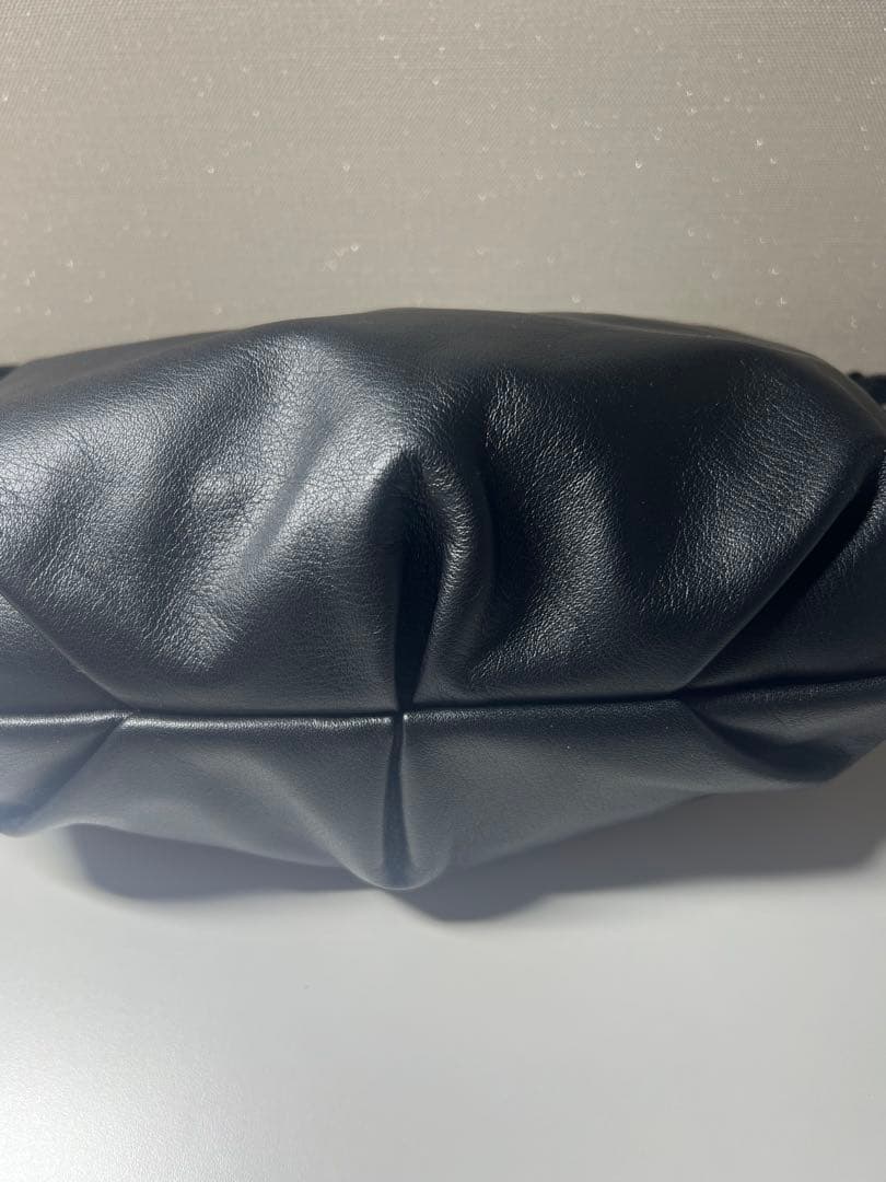 m*c様 ruseet レザー巾着4WAYショルダーバッグ 黒