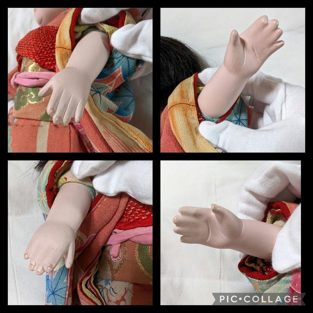 市松人形　小柄な優しいお顔の可愛いお嬢様　身長36.5cm