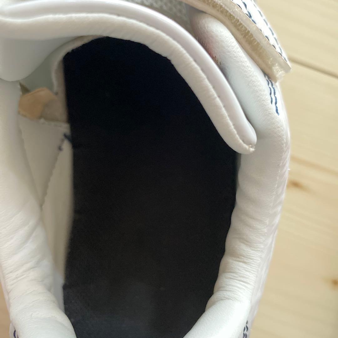 久保田スラッガー トレーニングシューズ ホワイト/ネイビー 25.0cm野球