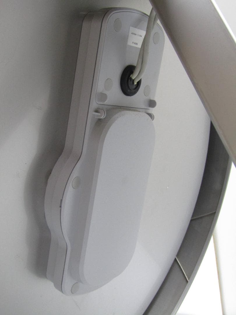 【展示品】リズム時計 屋外用電波時計 エリア700N 4MY698-A19