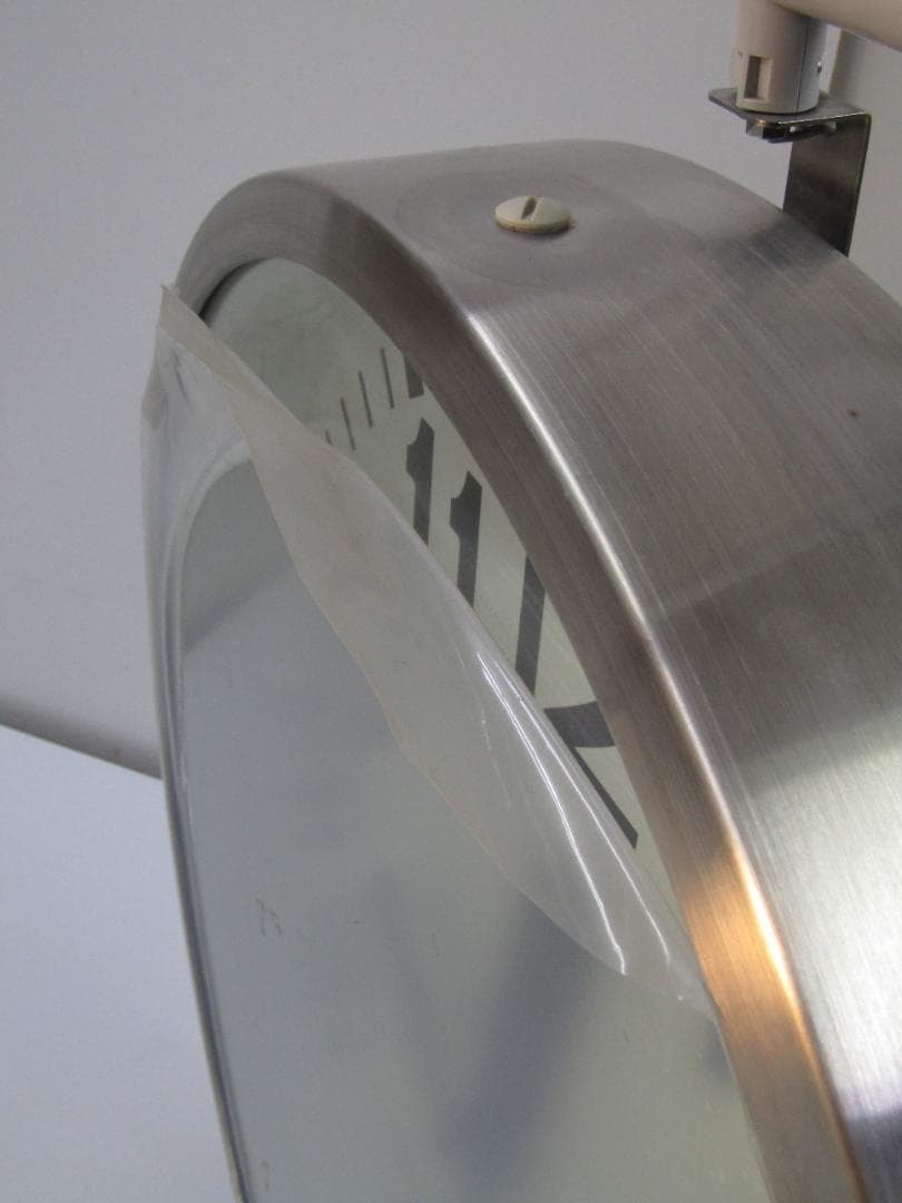 【展示品】リズム時計 屋外用電波時計 エリア700N 4MY698-A19