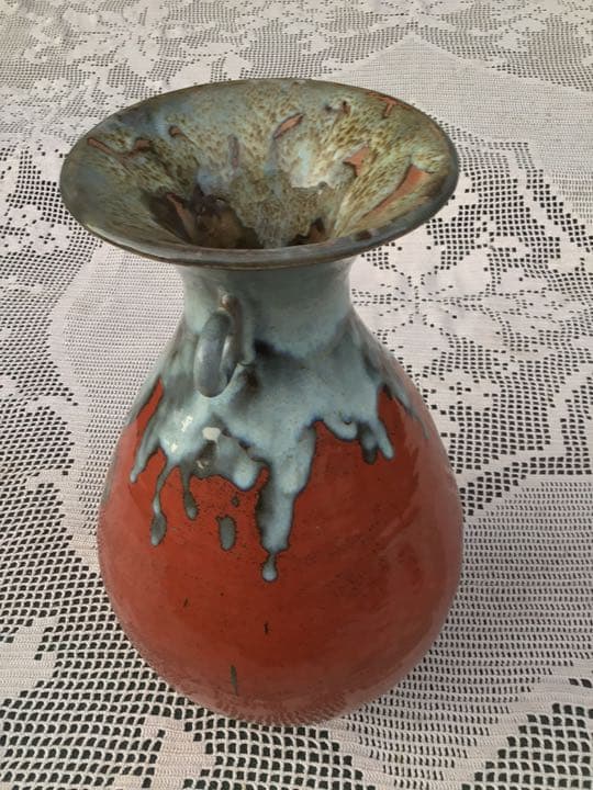 S16 高麗青磁・華道・花器・壺・飾り壺・床飾り・工芸品・アンティーク