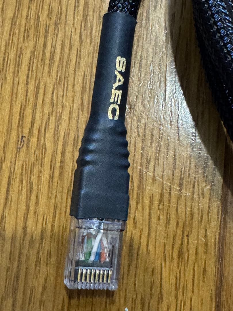 SAEC (サエク) 用高品質LANケーブル SLA-500 1.8m (中古)