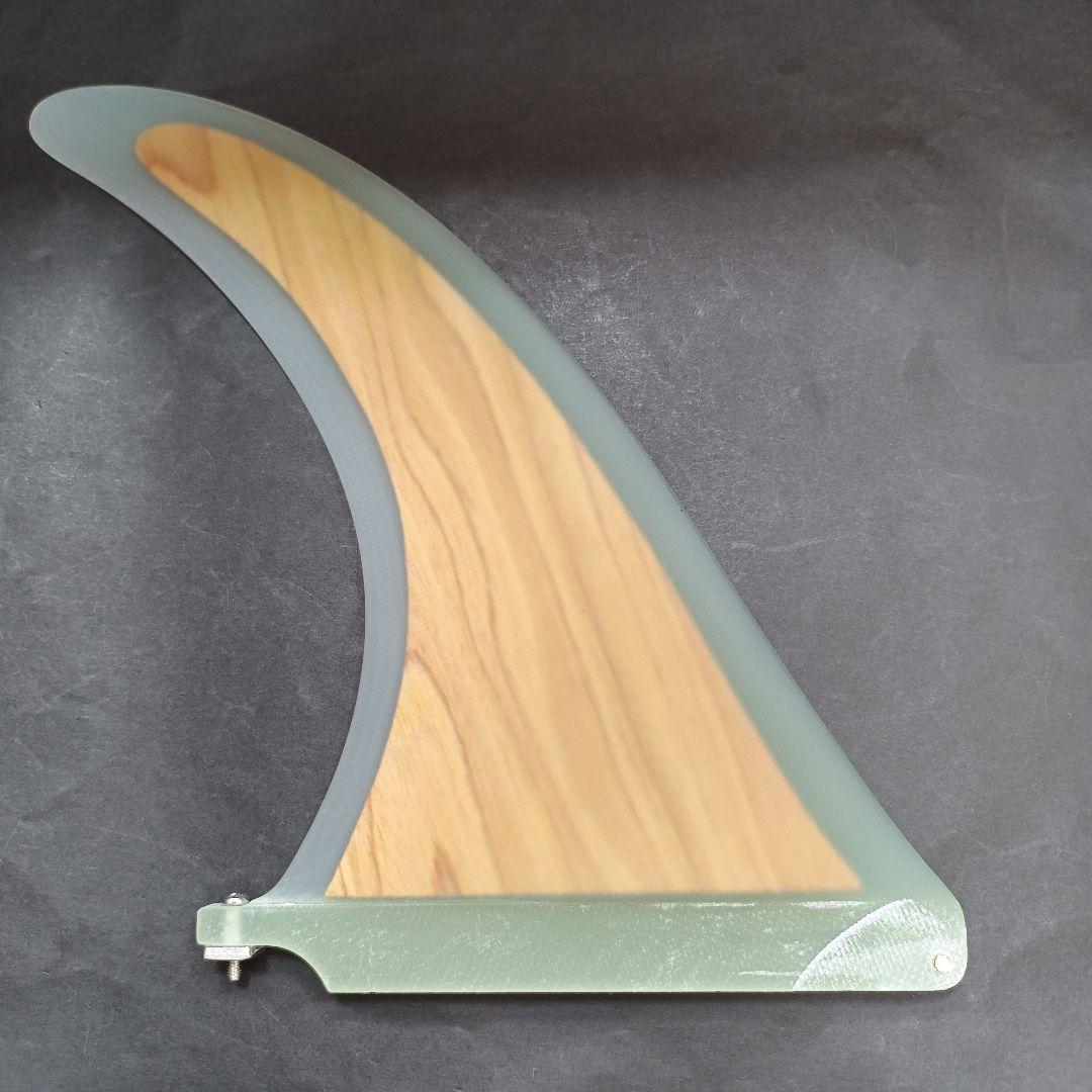 ウッドコア　１０インチ ロングボード　センターフィン　シングルフィン