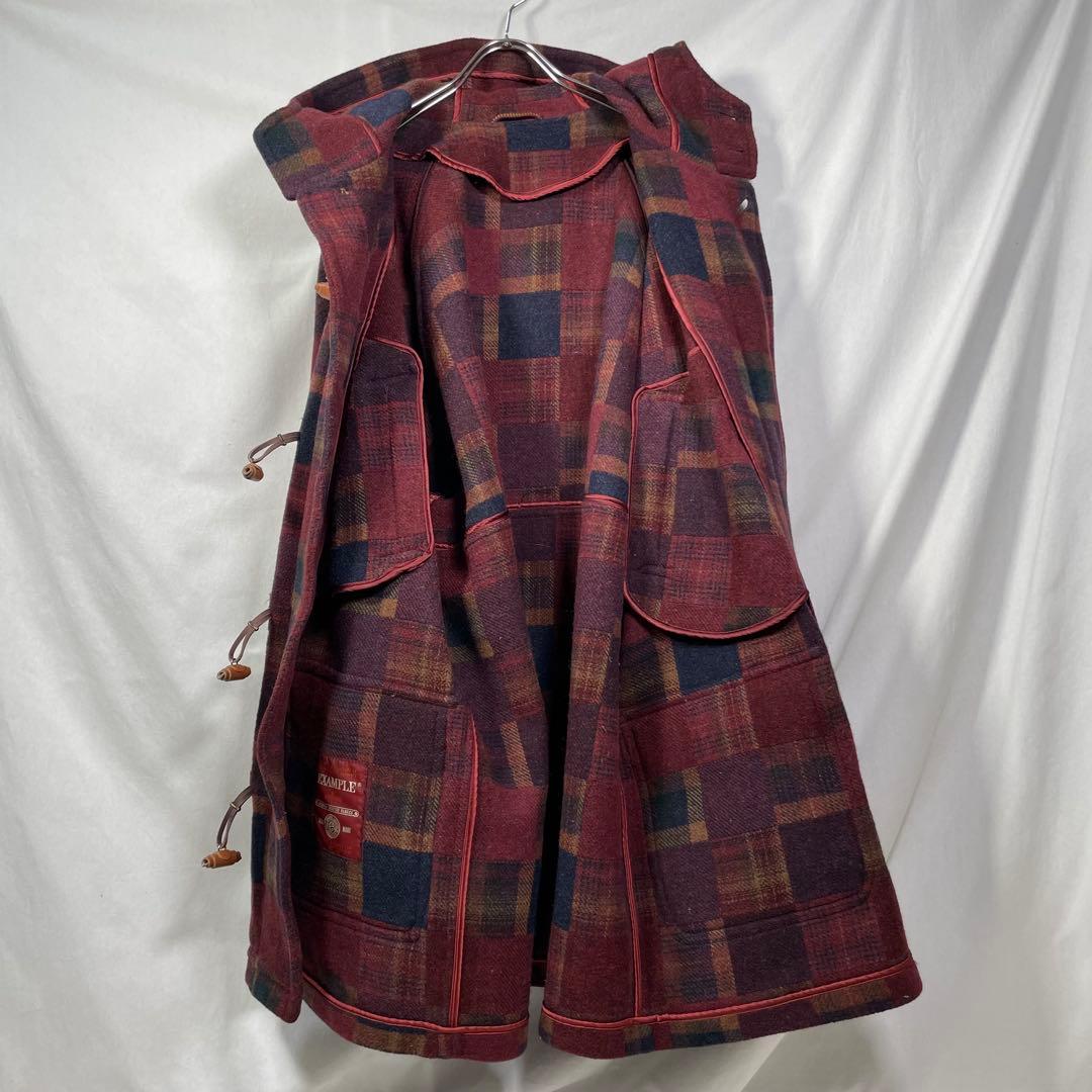 【90s missoni】ダッフルコート　チェック