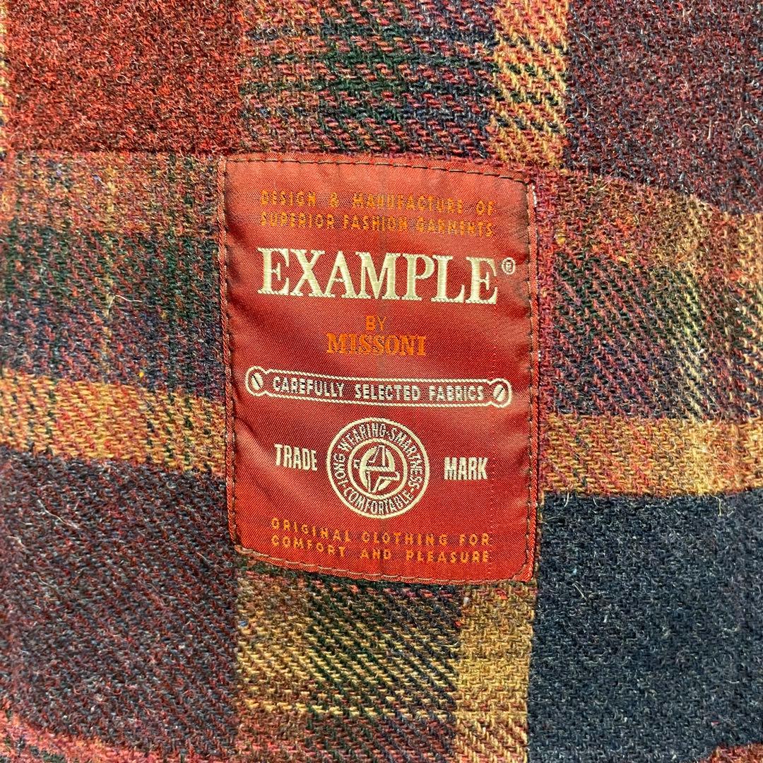 【90s missoni】ダッフルコート　チェック