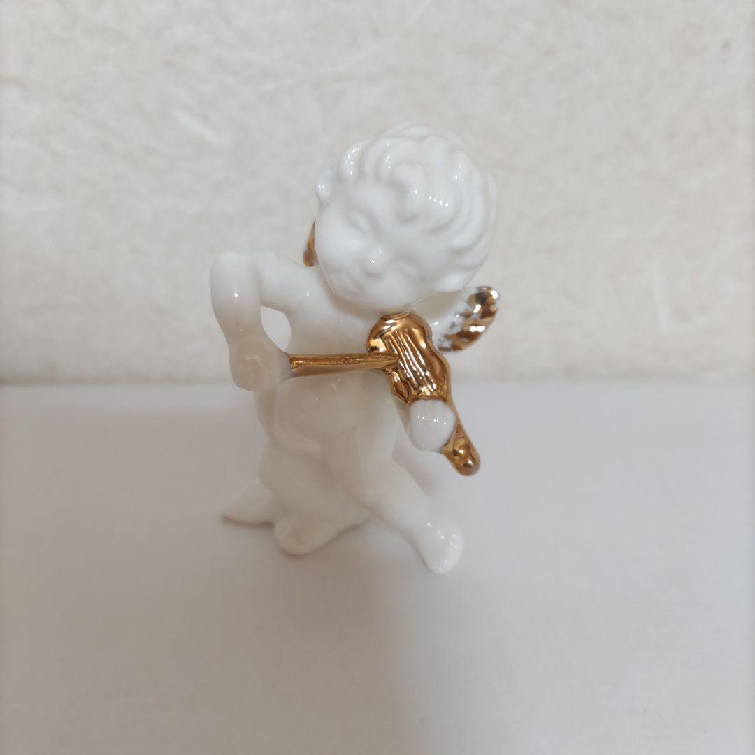 陶器　BONE CHINA　天使の音楽隊　3点セット　レア