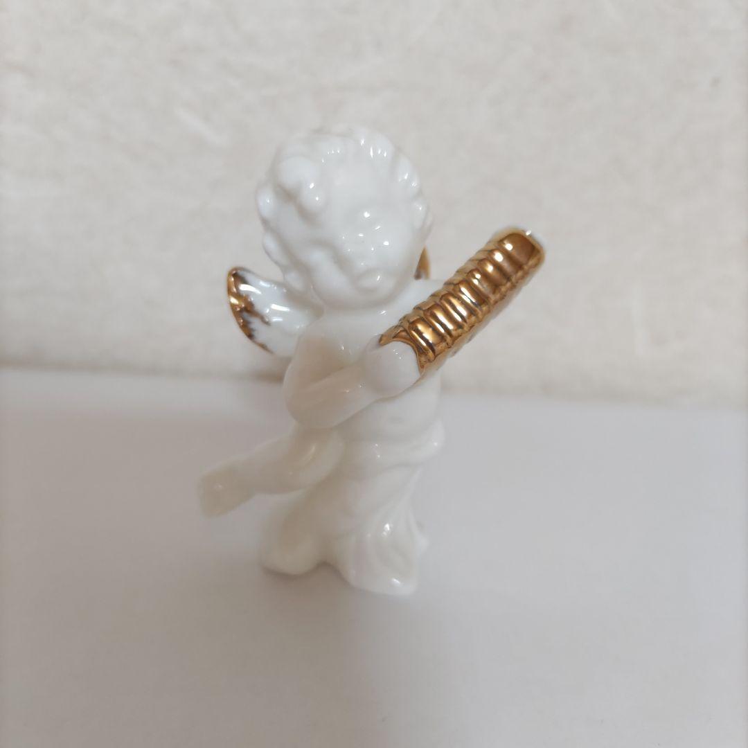 陶器　BONE CHINA　天使の音楽隊　3点セット　レア