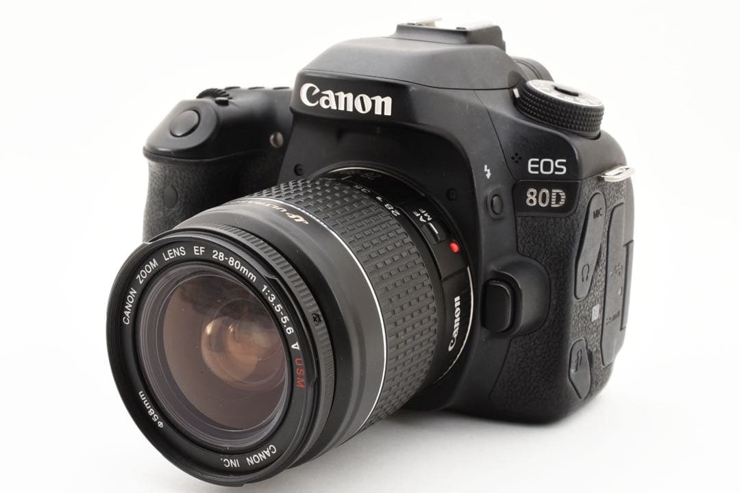 デジタル一眼レフカメラ Canon キヤノン EOS 80D/EF28-80㎜