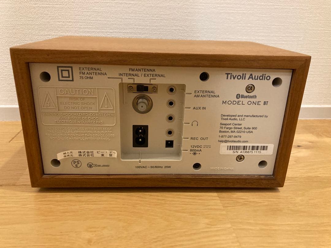Tivoli Audio MODEL ONE BT ＊Bluetooth不調