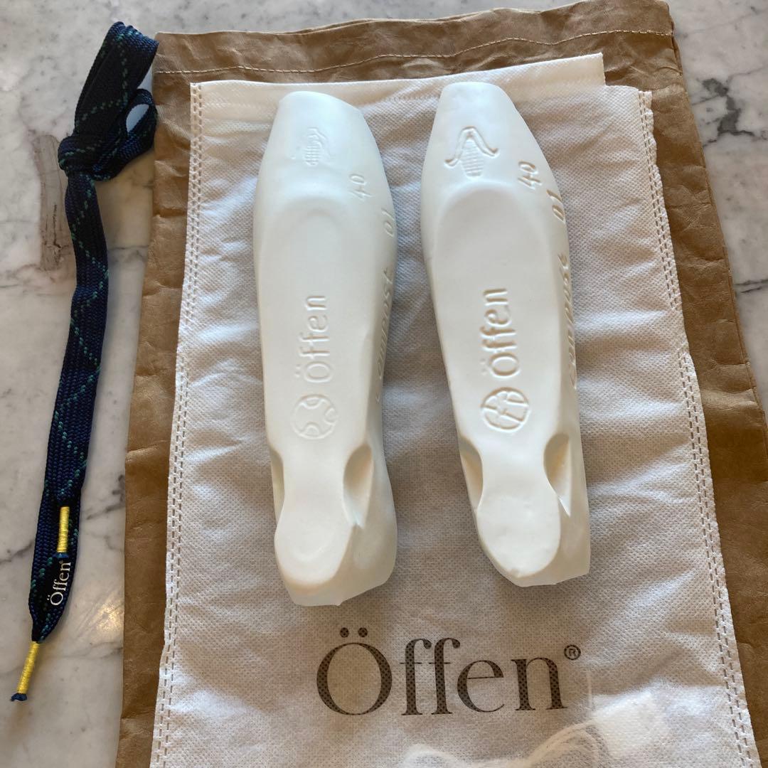 【新品・未使用】Öffen（オッフェン）ポインテッドトゥフリル