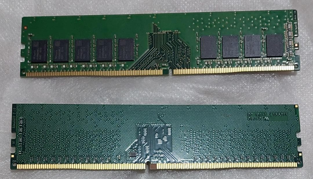 8GBメモリ×5枚 計40GB PC4-2133 PC4-2666 動作品