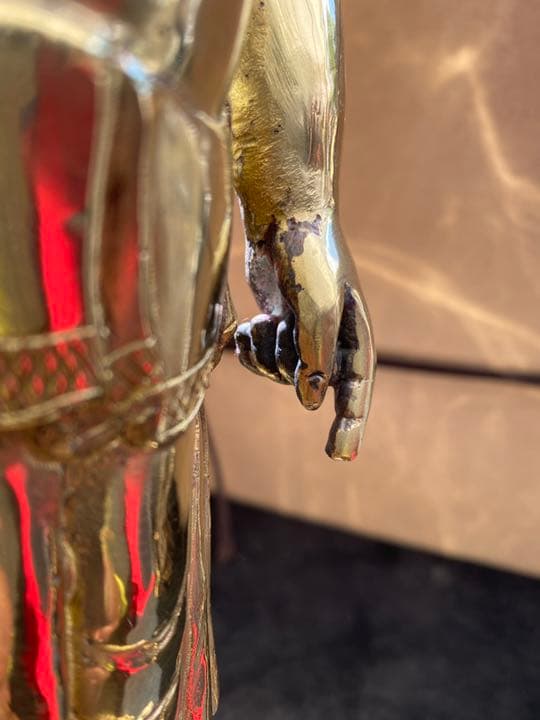 誕生釈迦仏立像　天上天下唯我独尊