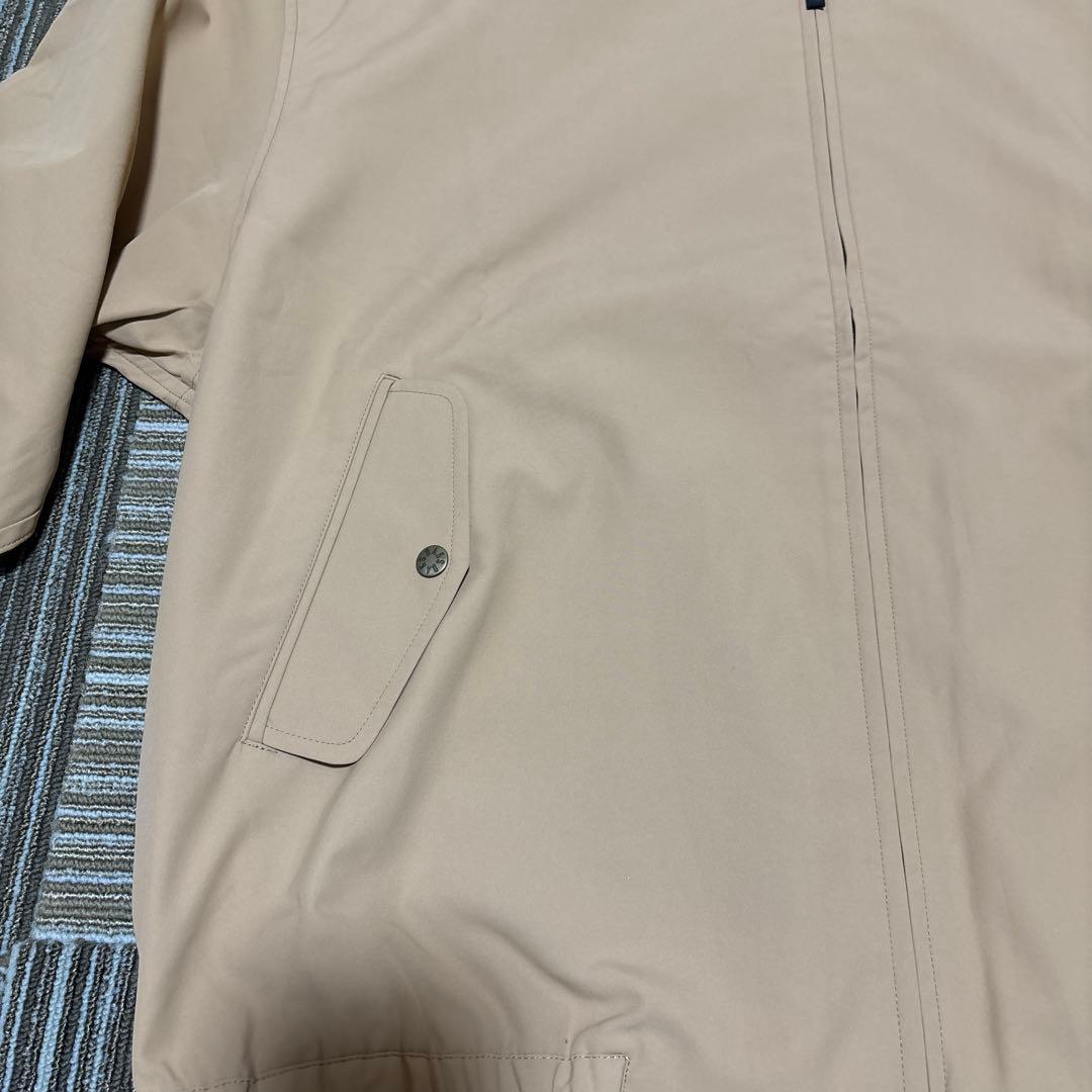 新品未使用　DAKS ベージュ ジップアップジャケット L