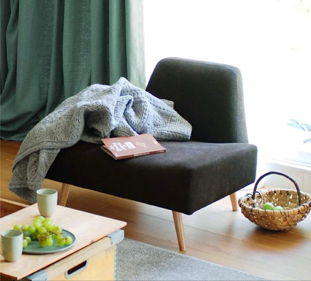IDEE チャコール AO SOFA 1人掛けソファ
