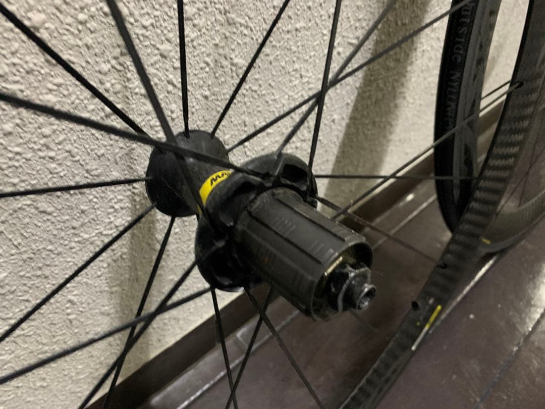 ジャンク品　MAVIC カーボンホイール 700C 25mm