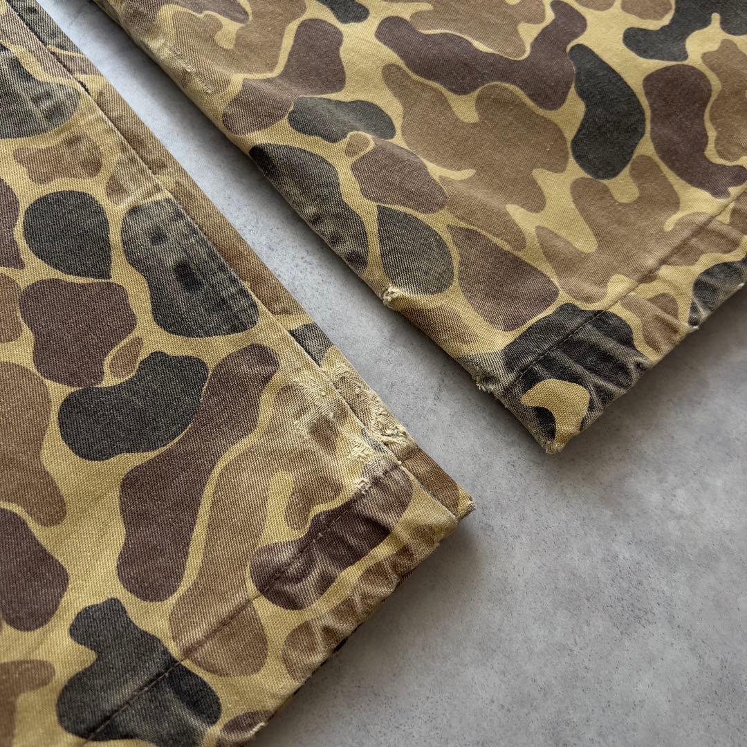 80s USA製 Woolrich ハンターカモ ハンティング オーバーオール