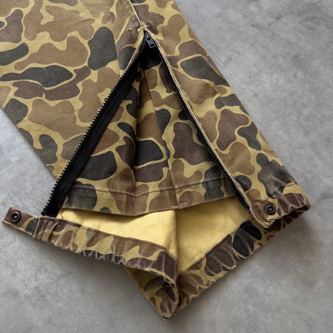 80s USA製 Woolrich ハンターカモ ハンティング オーバーオール