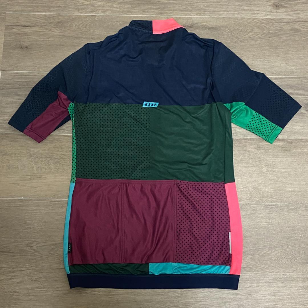 【美品】 サイクルジャージ M マルチカラー イタリア製