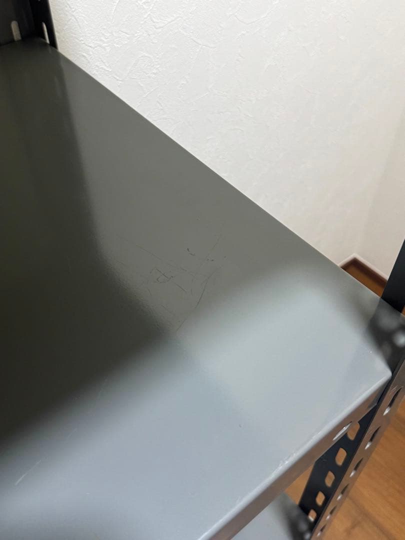 D&DEPARTMENT 工業用スチールシェルフ　4段・グレー