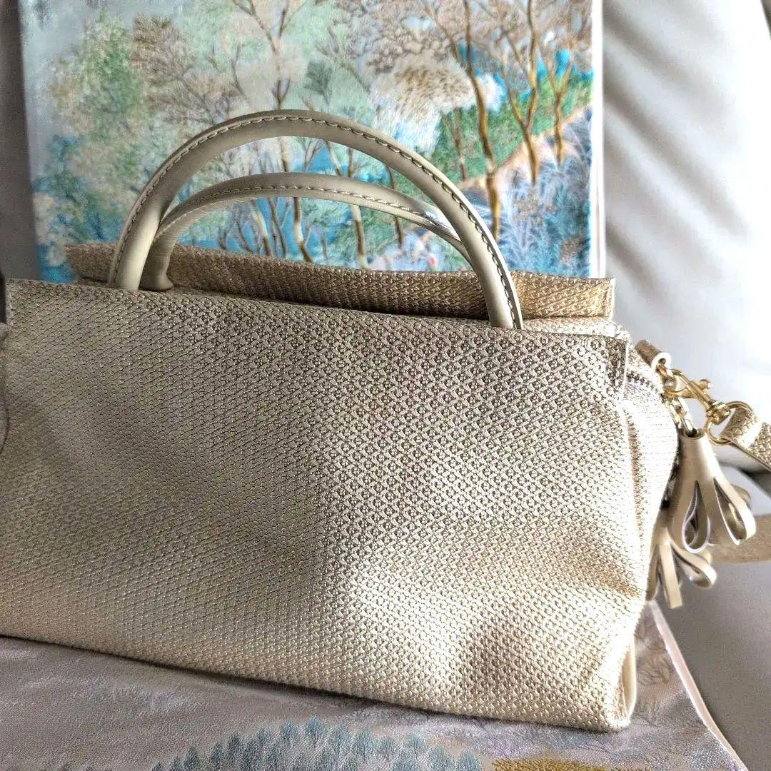 利休バック　和装バック　和洋兼用　POTIOＲ 美品