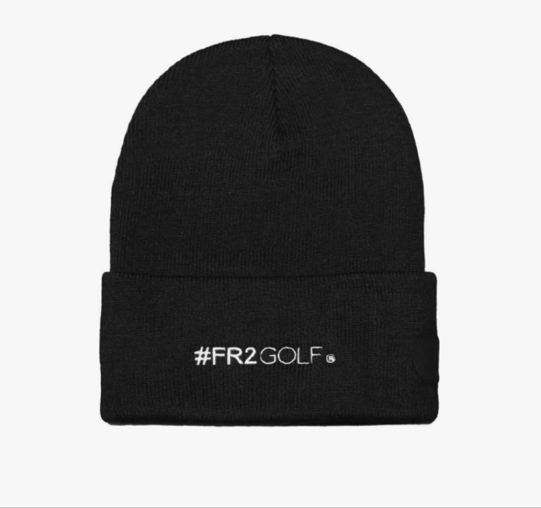 ★希少！美品！FR2GOLF ブラック ビーニー★