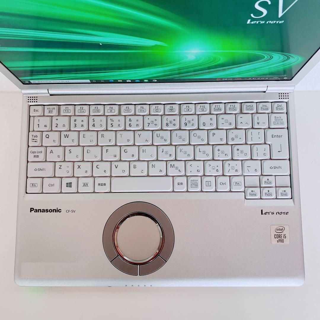 【美品】SV9爆速SSD512GB 8GBレッツノート第10世代パソコンPC