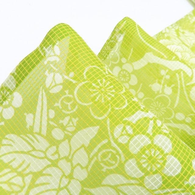 ponpon 新品 竺仙 絹紅梅 夏着物 仕付け糸付 高級浴衣 6082