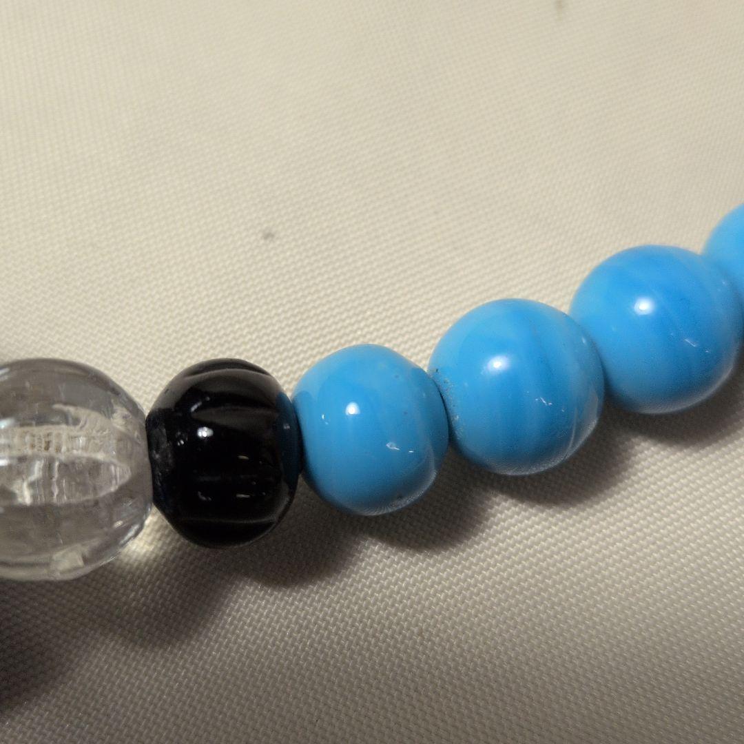 アイヌ　タマサイ　首飾り　とんぼ玉　ガラス玉