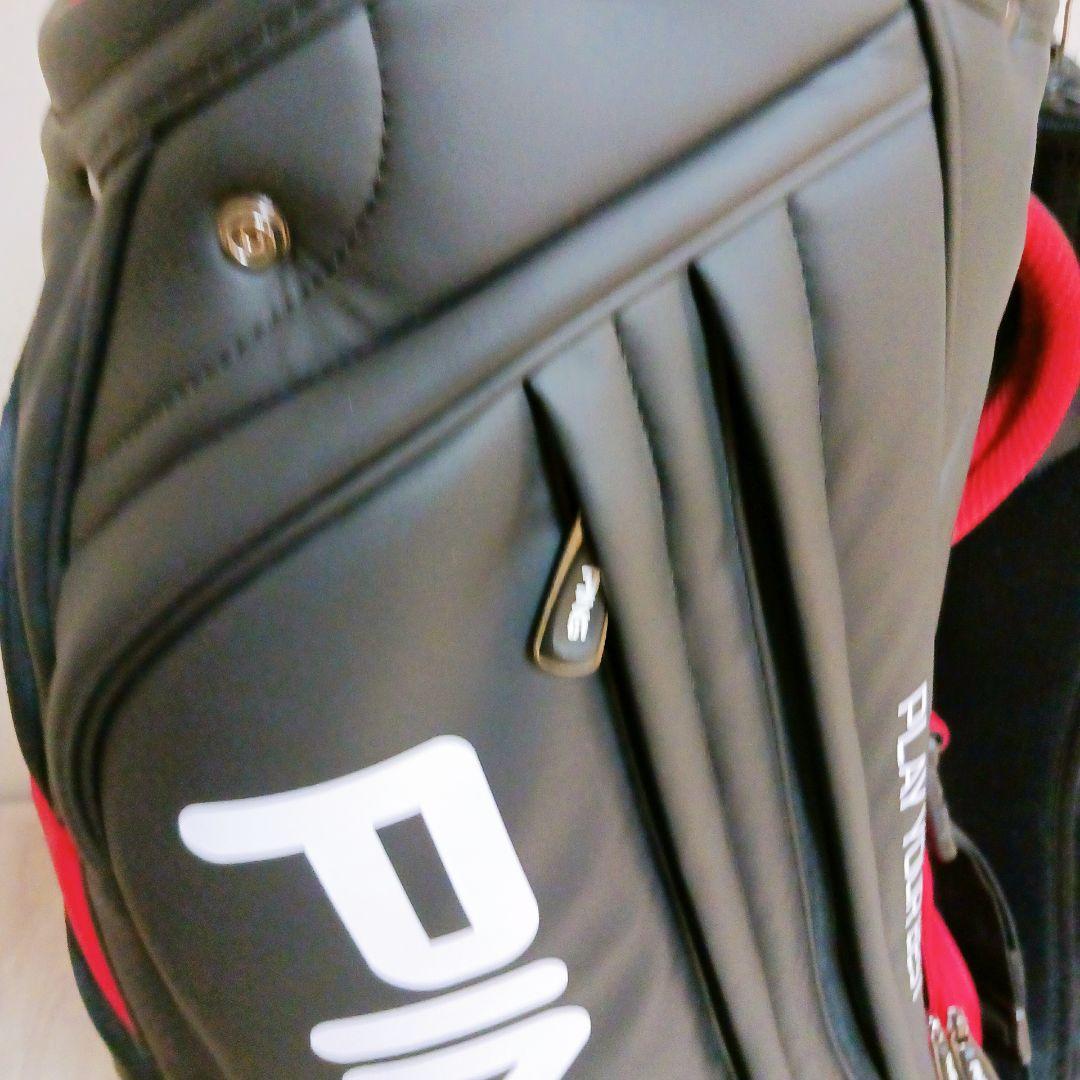 ＰＩＮＧ ピン ゴルフ キャディバッグ９型【ブラック/レッド】美品！