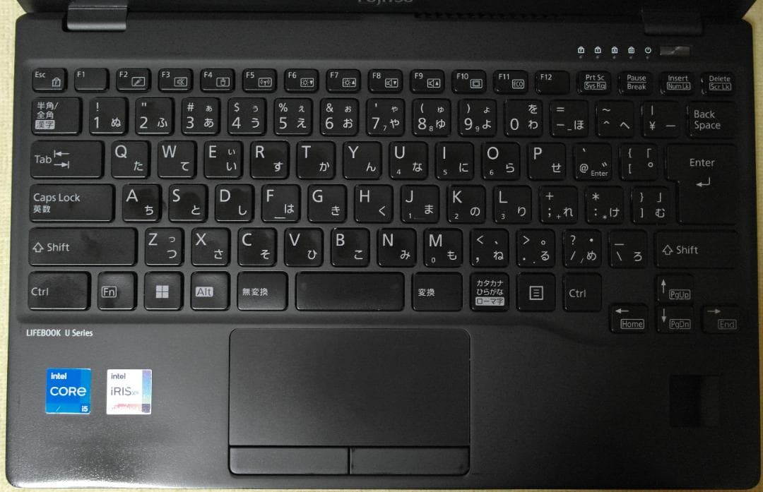 Windowsノート本体 i5-1245U/8GB/256GB NVMe/4G/Wi-Fi 6E