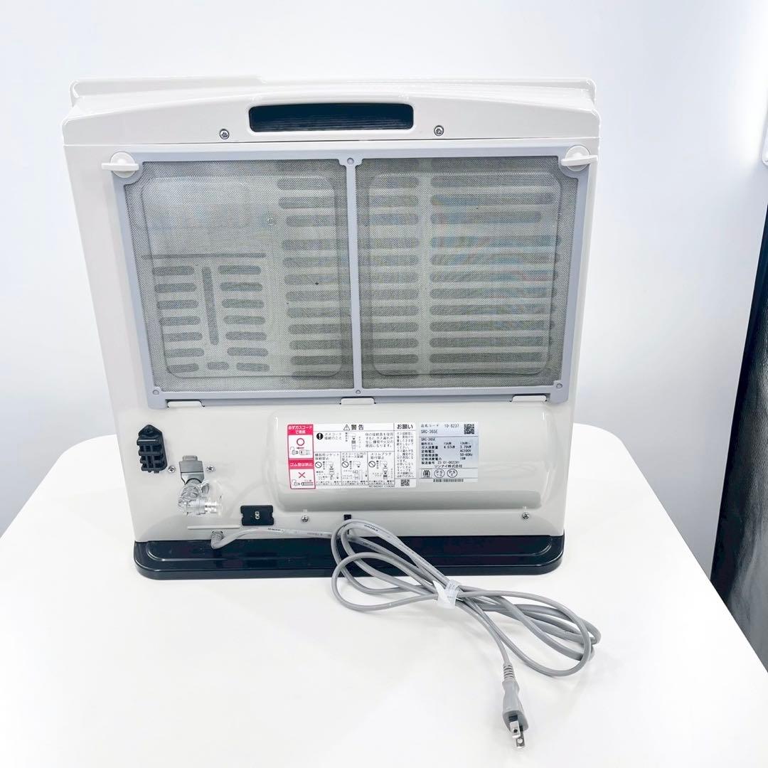 リンナイ ガスファンヒーター SRC-365E 都市ガス用 動作OK