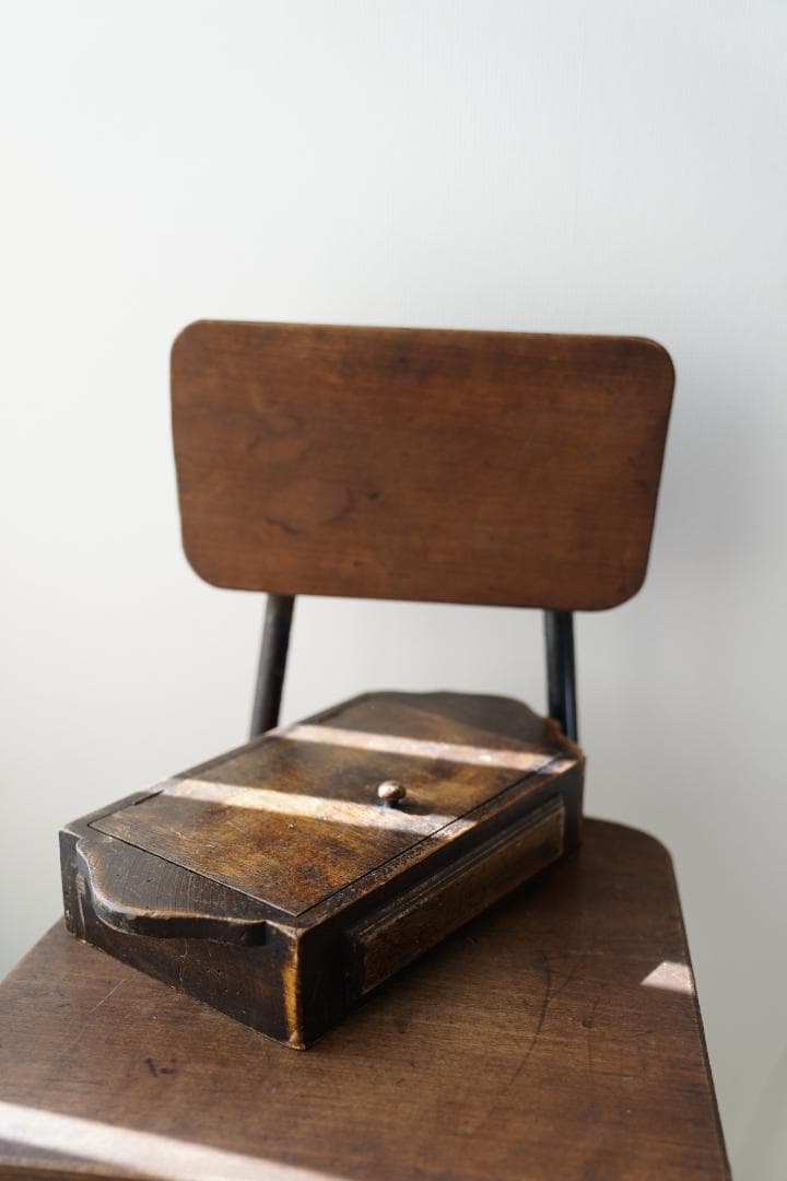 アンティーク雑貨　蚤の市　アンティークキーボックス