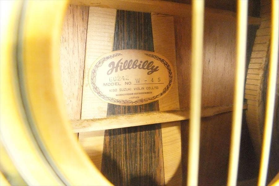 hillbilly Wー４５　貴重なビンテージギター