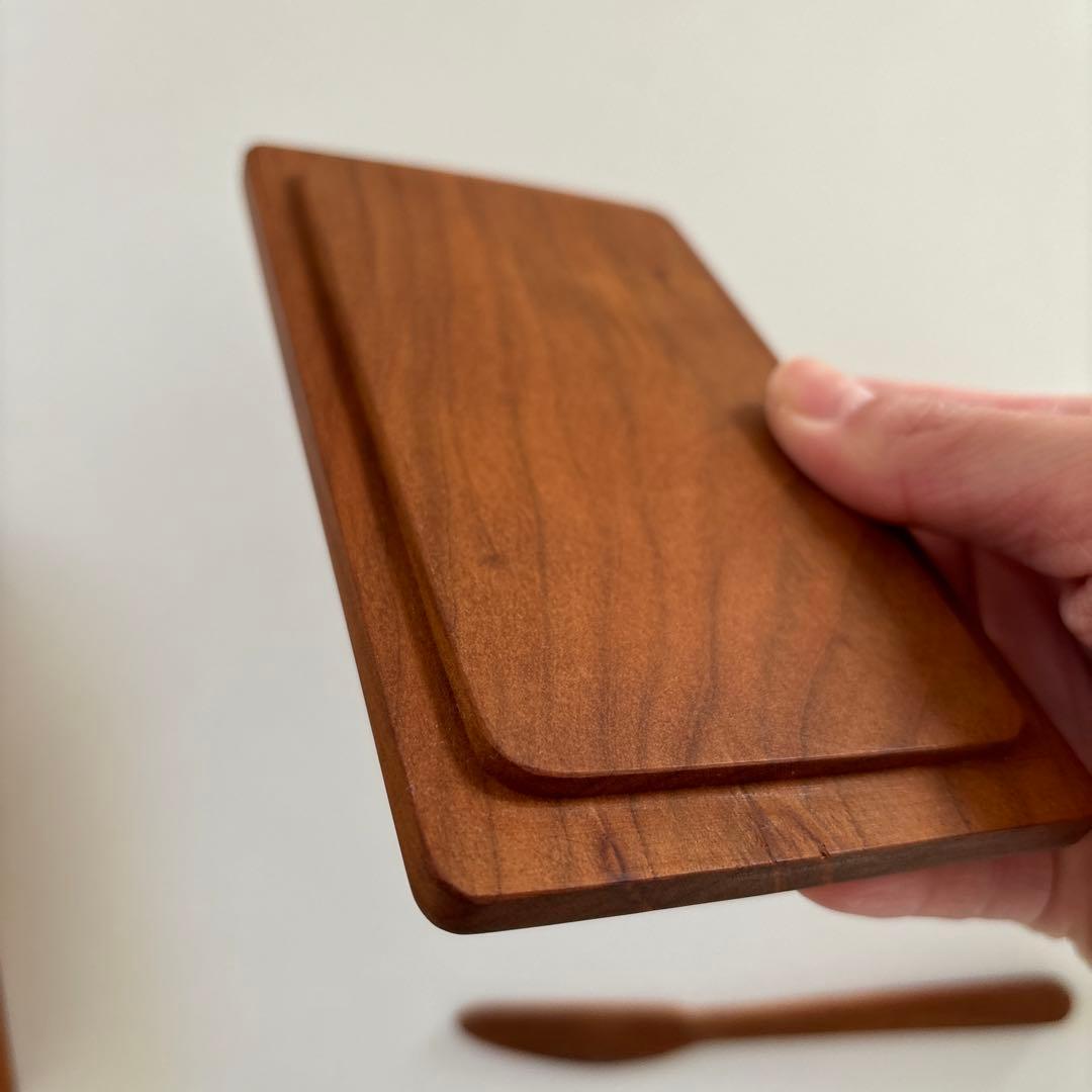 三谷龍二　木製バターケース