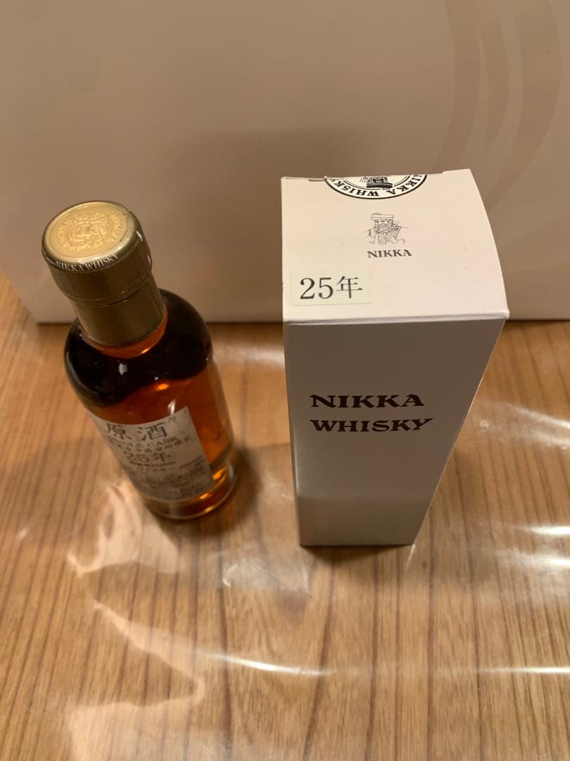 NIKKA 25年 シングルカスクウイスキー 180ml