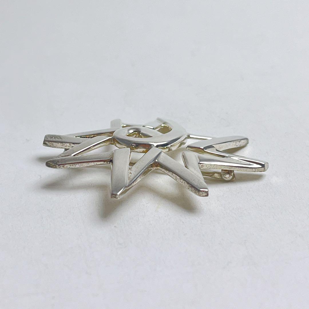 ティファニー　ボリューム　スター　ブローチ　925
