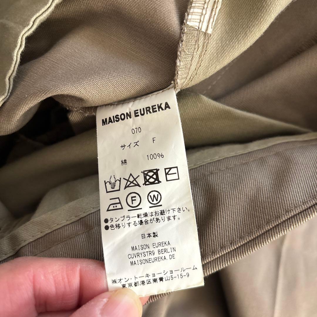 maison eureka メゾンエウレカ リメイクチノ　チノパン