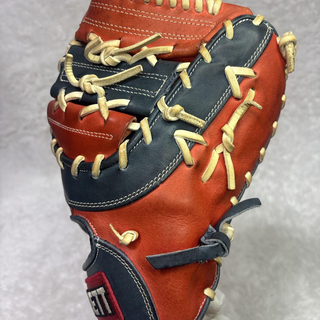 ZETT 日本製 限定カラー 旧ラベル レア ファーストミット 軟式グローブ