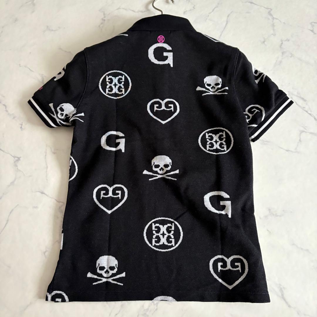 G/FORE ジーフォア ポロシャツ スカート セットアップ 総柄 スカル 36