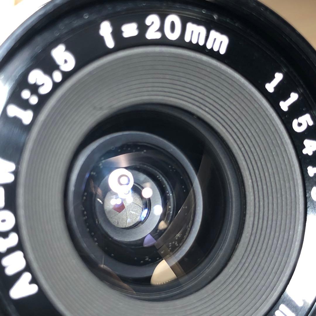 付属品付OLYMPUS PEN F ZUIKO AUTO W　20mm f3.5