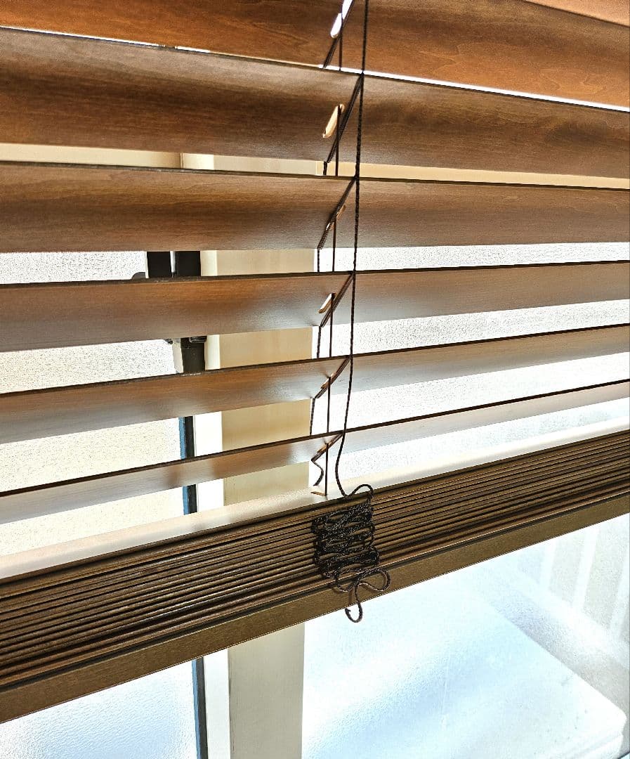 ニチベイ 木製ブラインド 172cm×210cm