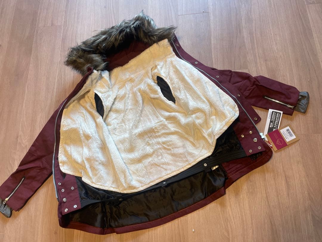 EPICE JACKET バーガンディ Sサイズ　定価33000円