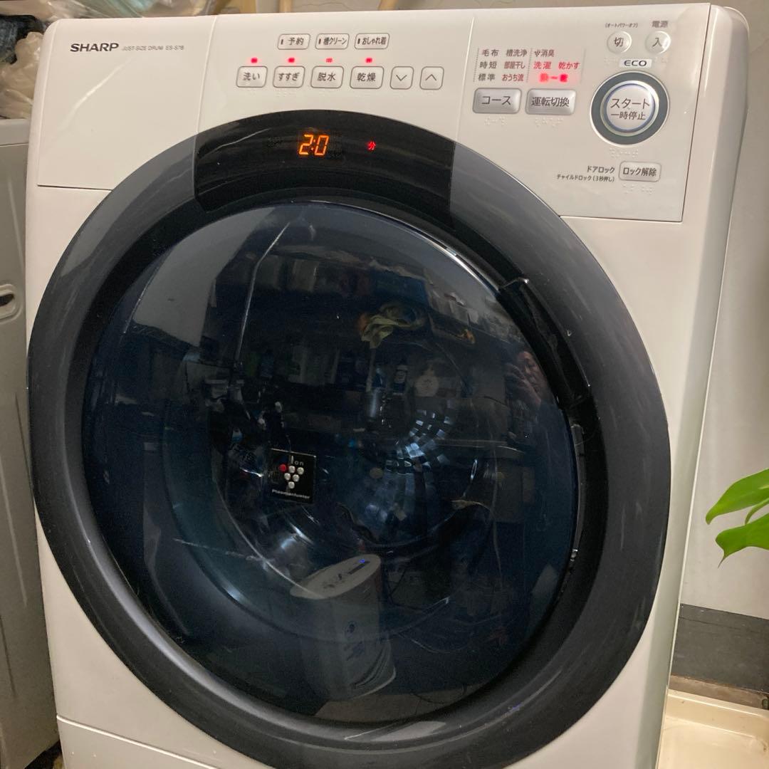 訳あり☆メルカリでも安心の日本メーカー、安くてもキチンと使える洗濯機