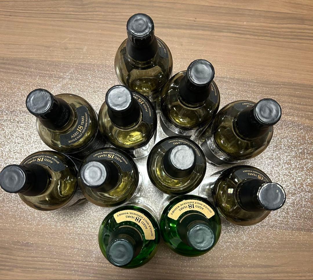 白州18年　山崎18年　響21年空き箱　空き瓶