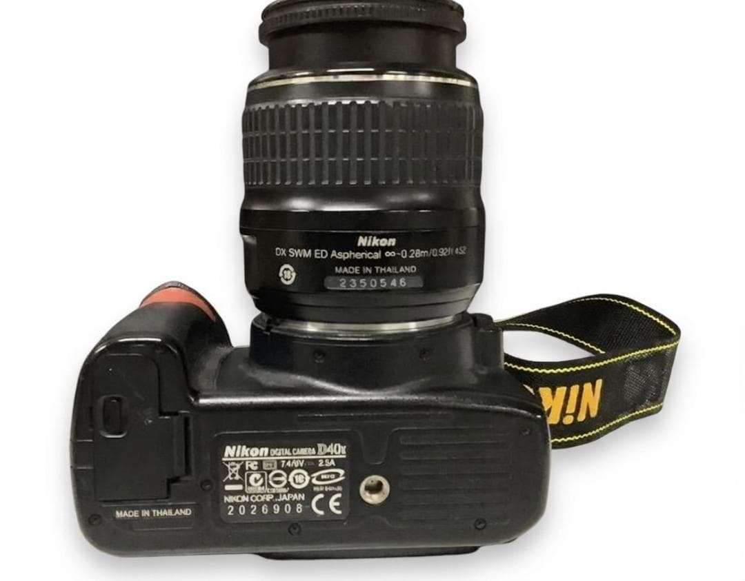 初心者オススメ✨ Nikon D40X レンズセット 一眼レフ カメラ