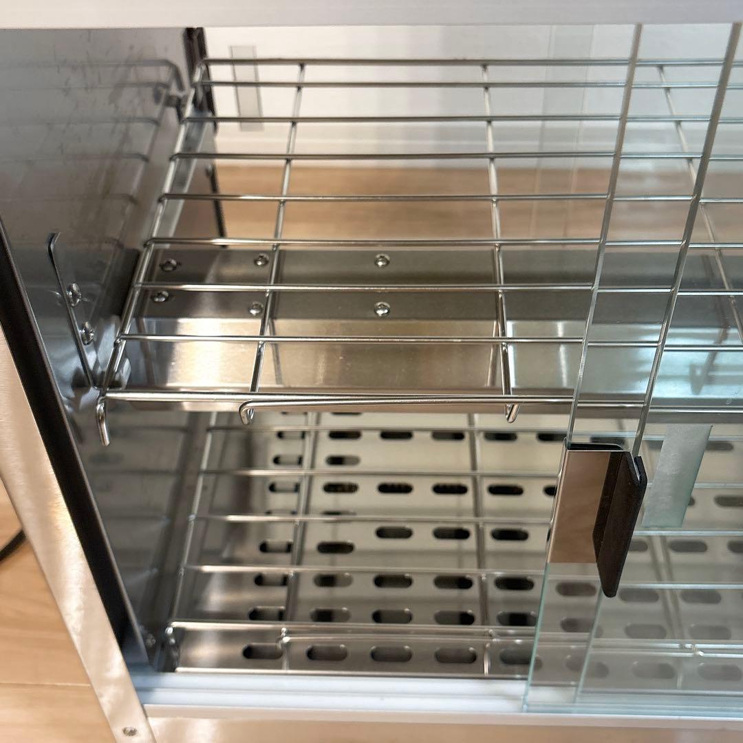 送料無料✨ ホットショーケース PRO-4WSE-C 安吉 ほっとフード 保温器