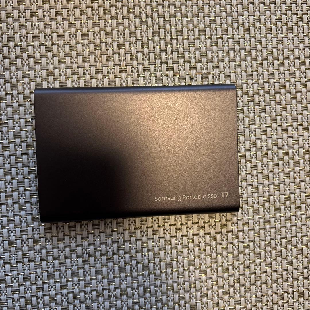 SamsungサムスンPortable SSD T7 1TB MU-PC1T0T