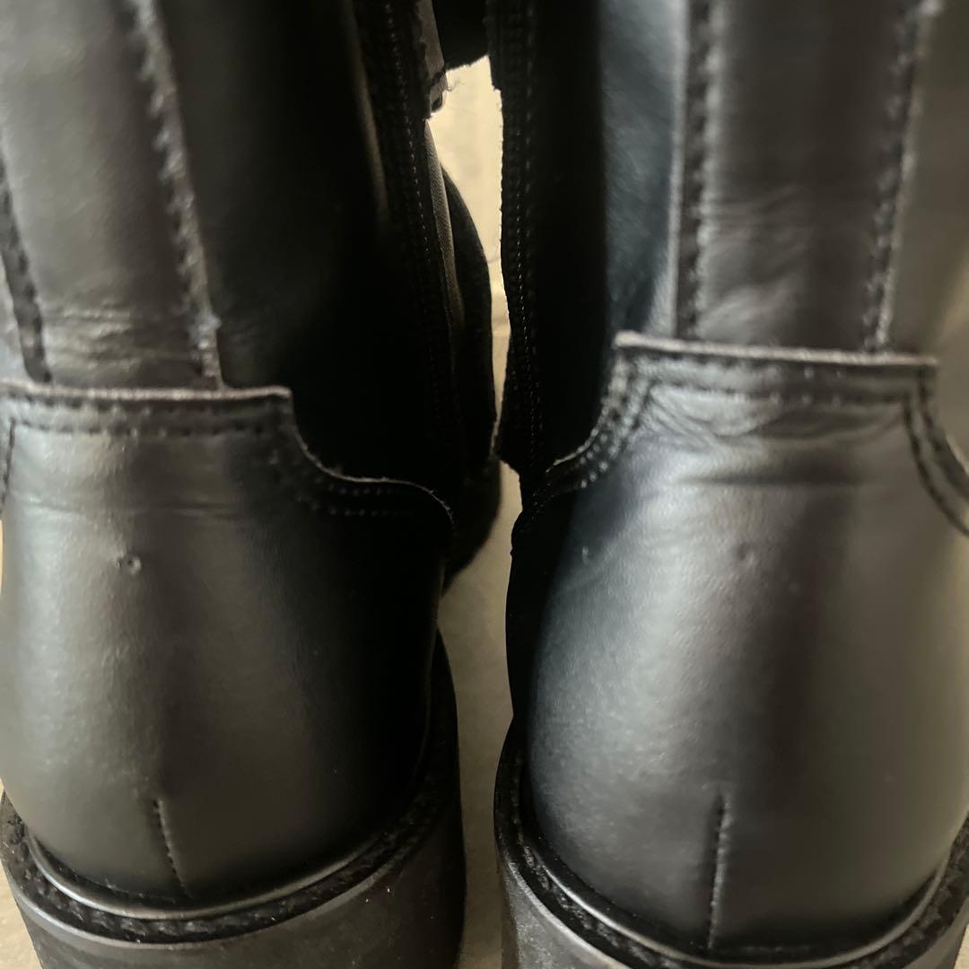 値下げ美品　zucca レザー　ブーツ