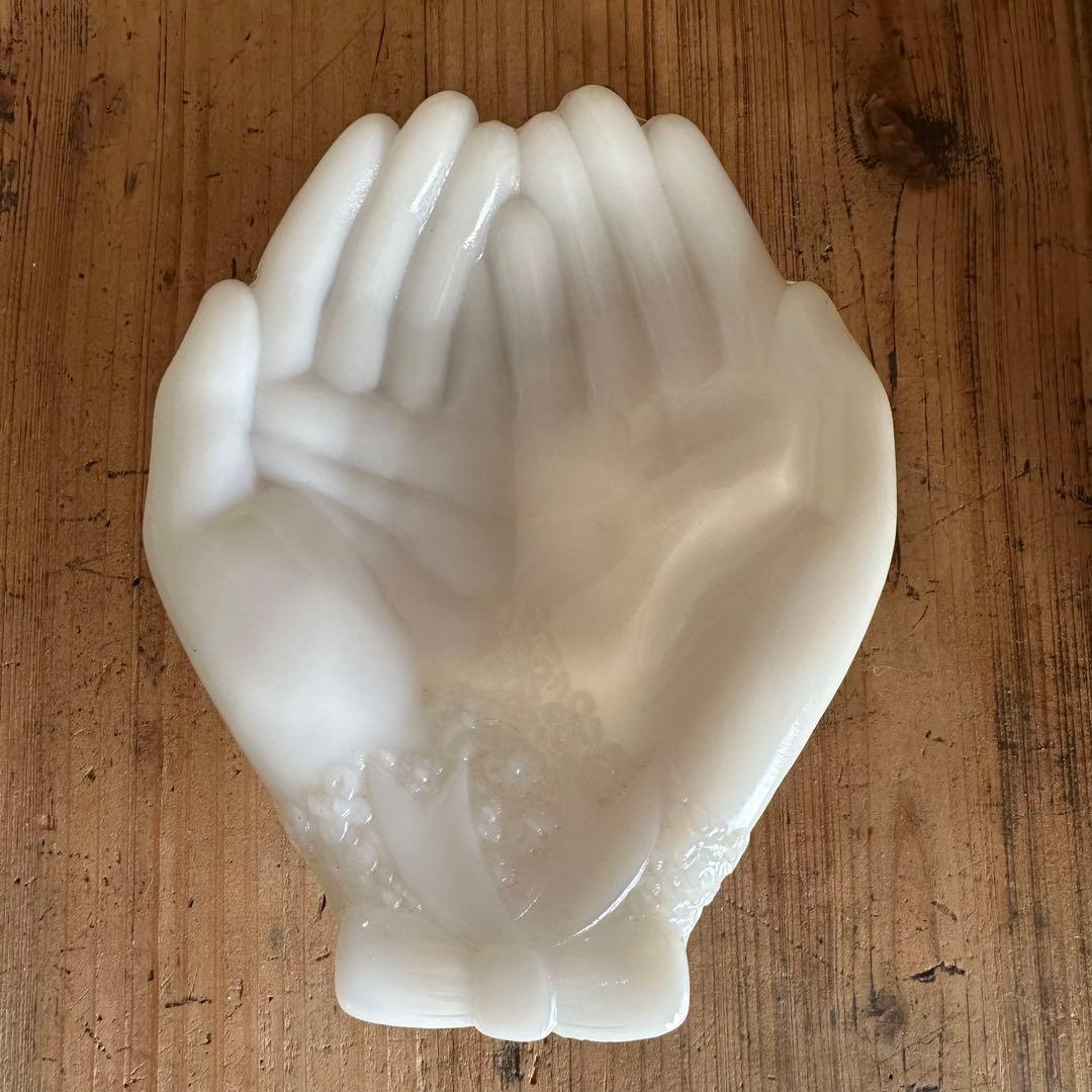 エイボン avon 手 ソープディッシュ ハンド アシュトレイ ヴィンテージ